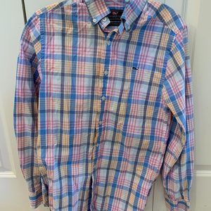 Vindyard Vines Mens Slim Fit Buttondown